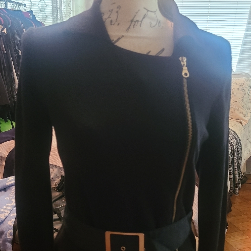 HPπ₯π₯Gorgeous Chelsea & Theodore Belted Waist Jacket small never worn - Picture 7 of 9